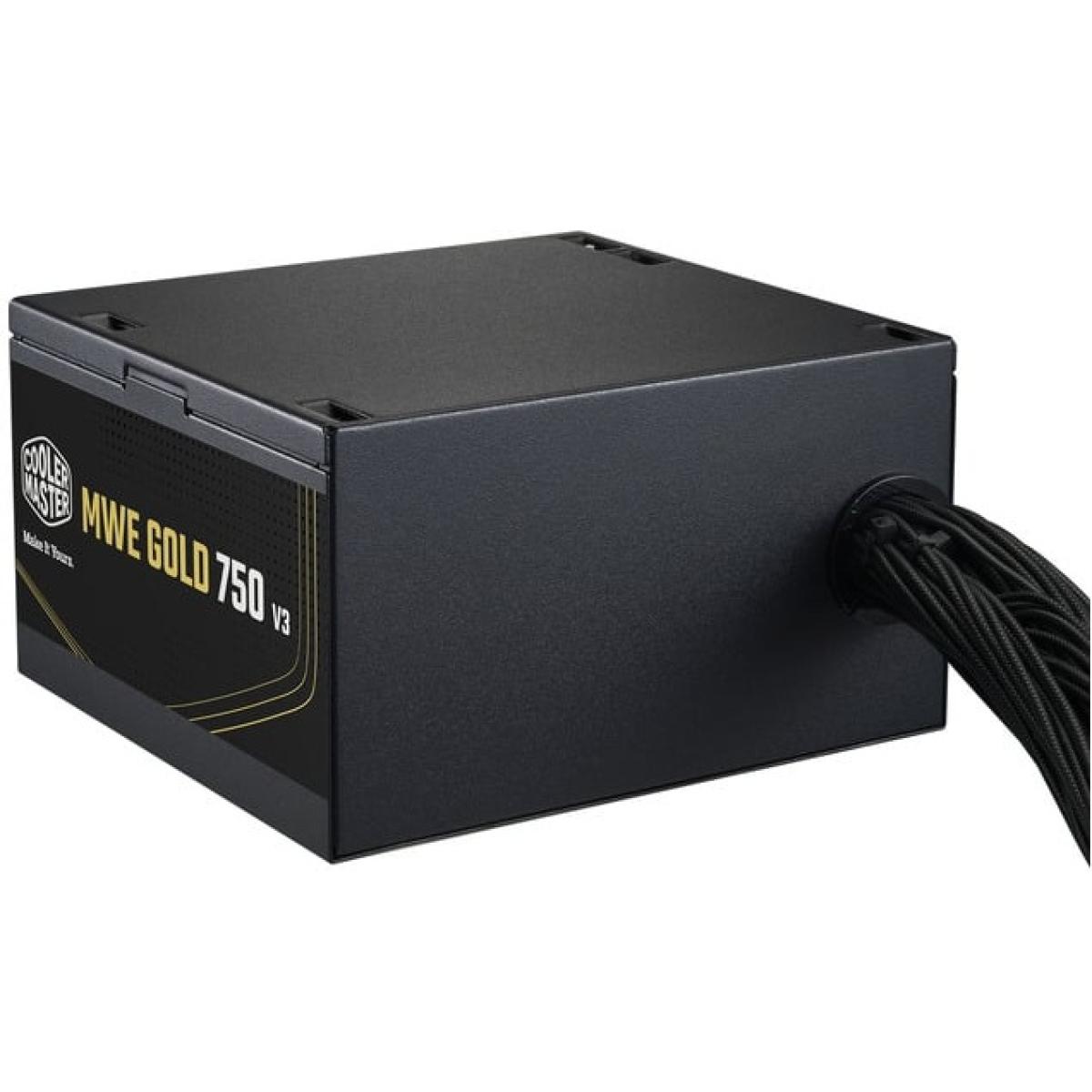 Cooler Master MWE GOLD 750 V3 750W 80 Plus Gold Non-Modular ATX 3.1 Power Supply