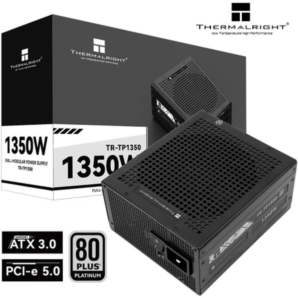 Thermalright TP1350 1350W ATX 3.0 80 Plus Platinum Fully Modular PSU PCIe 5.0