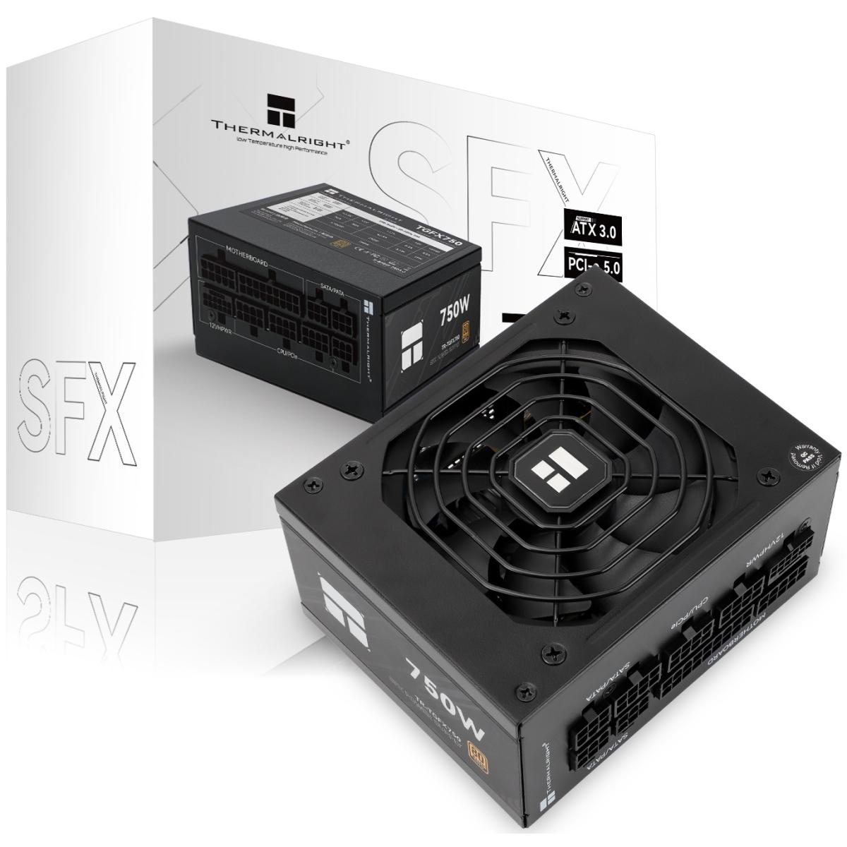 Thermalright TGFX-750 SFX 750W ATX 3.0 80 Plus Gold Fully Modular PSU PCIe 5.0