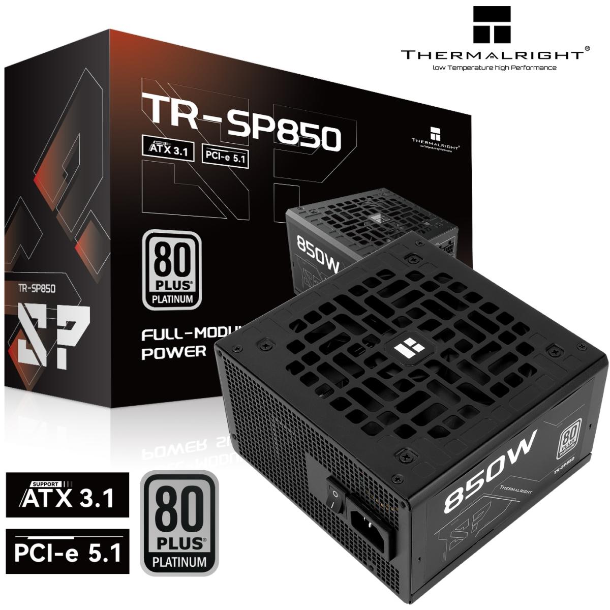 Thermalright SP-850 Platinum 850W 80 Plus Platinum Fully Modular ATX 3.1 PSU