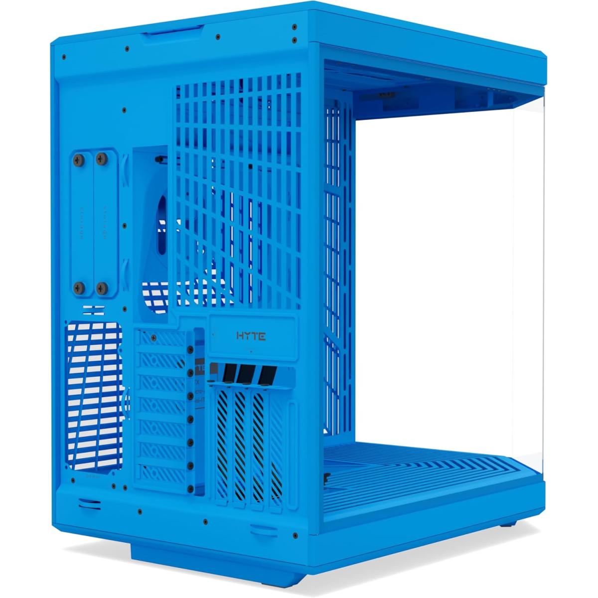 HYTE Y70 Standard Edition Dual Chamber ATX Mid Tower Case with PCIe 4.0 Riser Blueberry Milk