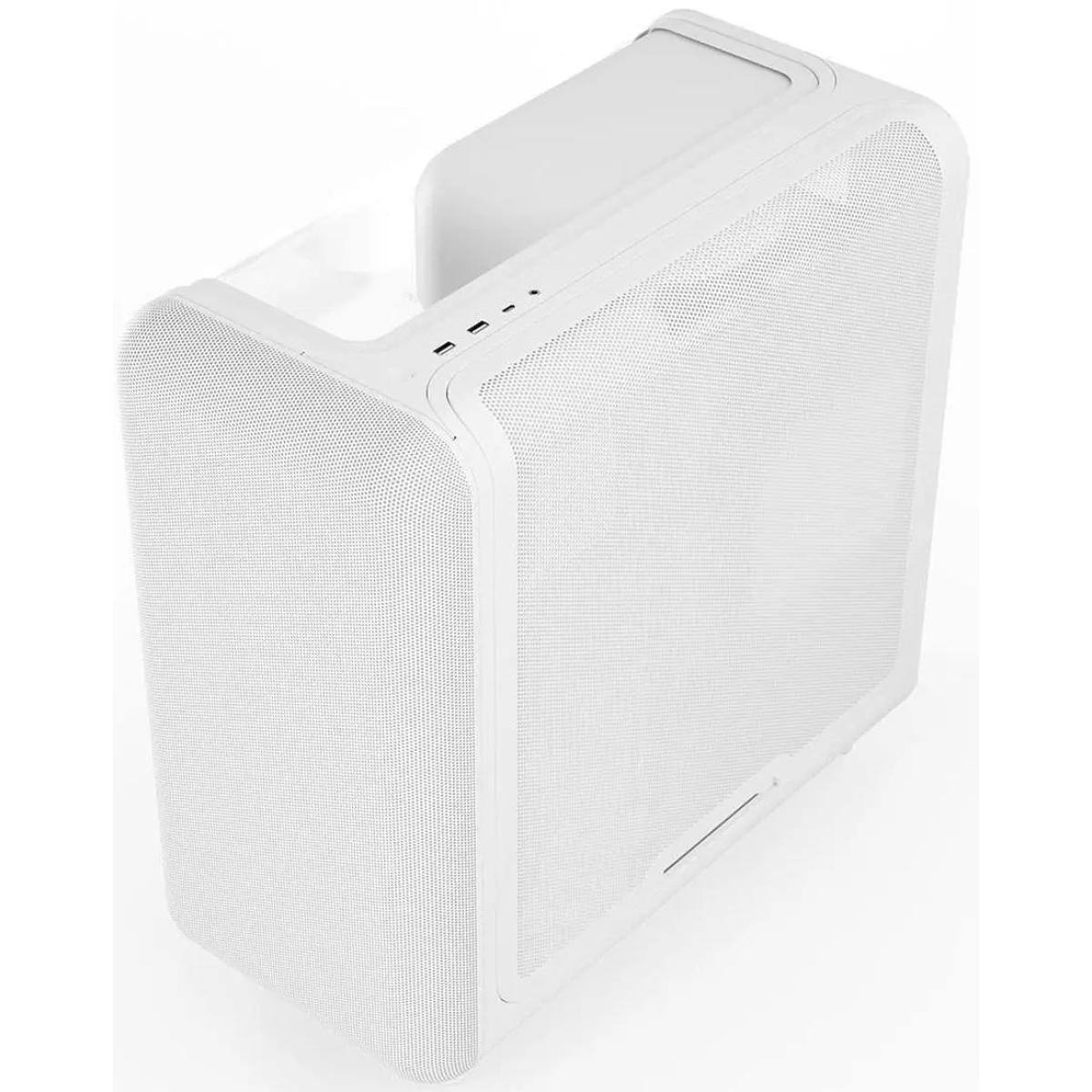 HYTE X50 ATX Mid Tower Tempered Glass Case Snow White