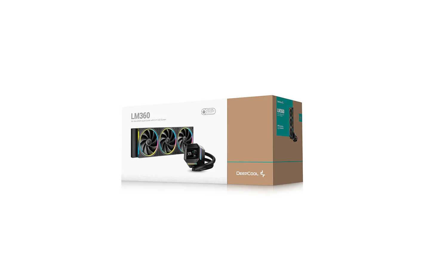 DeepCool LM360 360mm AIO CPU Liquid Cooler