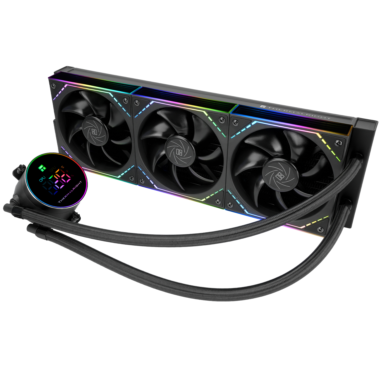 Thermalright Frozen Magic 360 Digital ARGB V2 AIO Liquid Cooler Black 360mm TL-M12Q