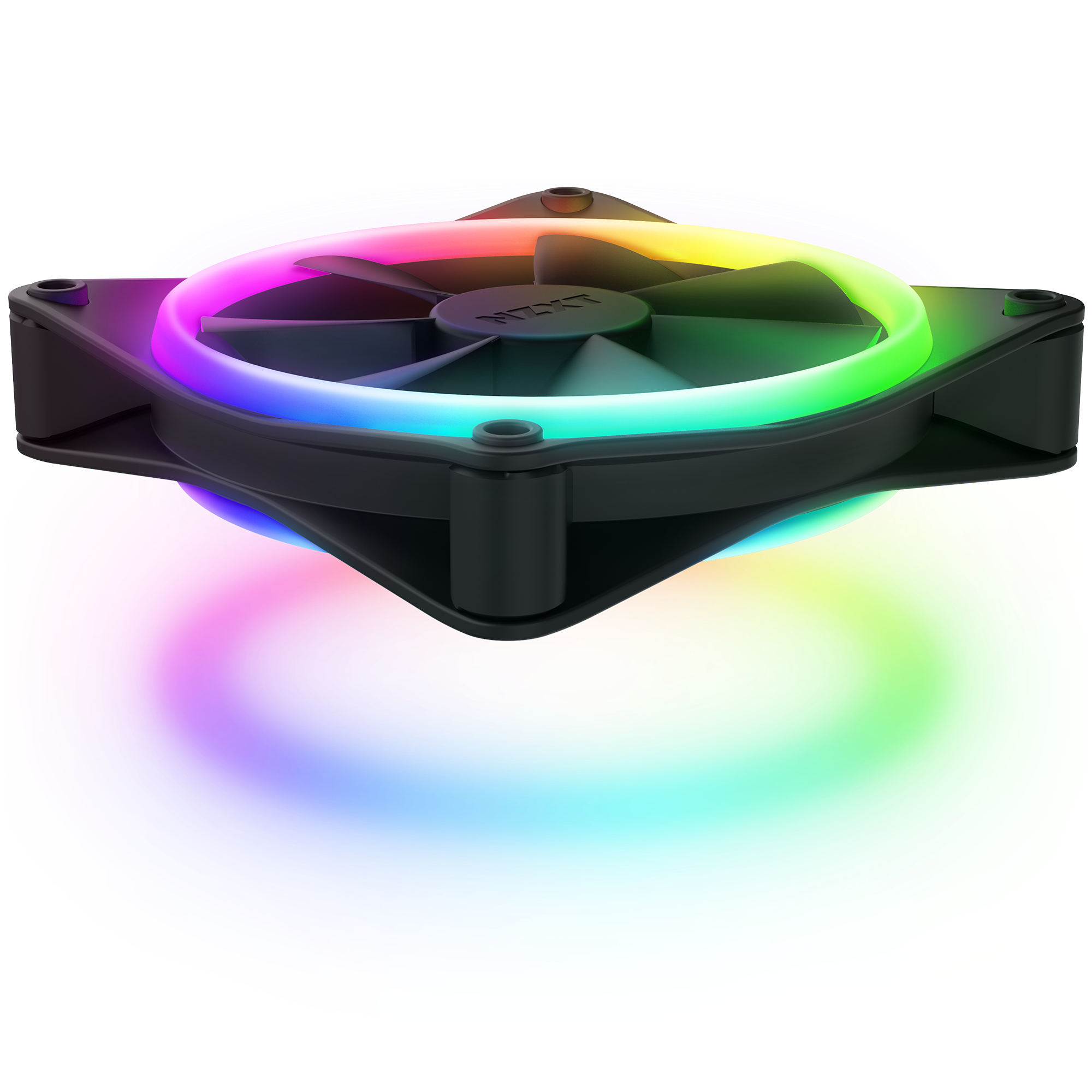NZXT F120 RGB DUO 120mm Triple Pack - Black