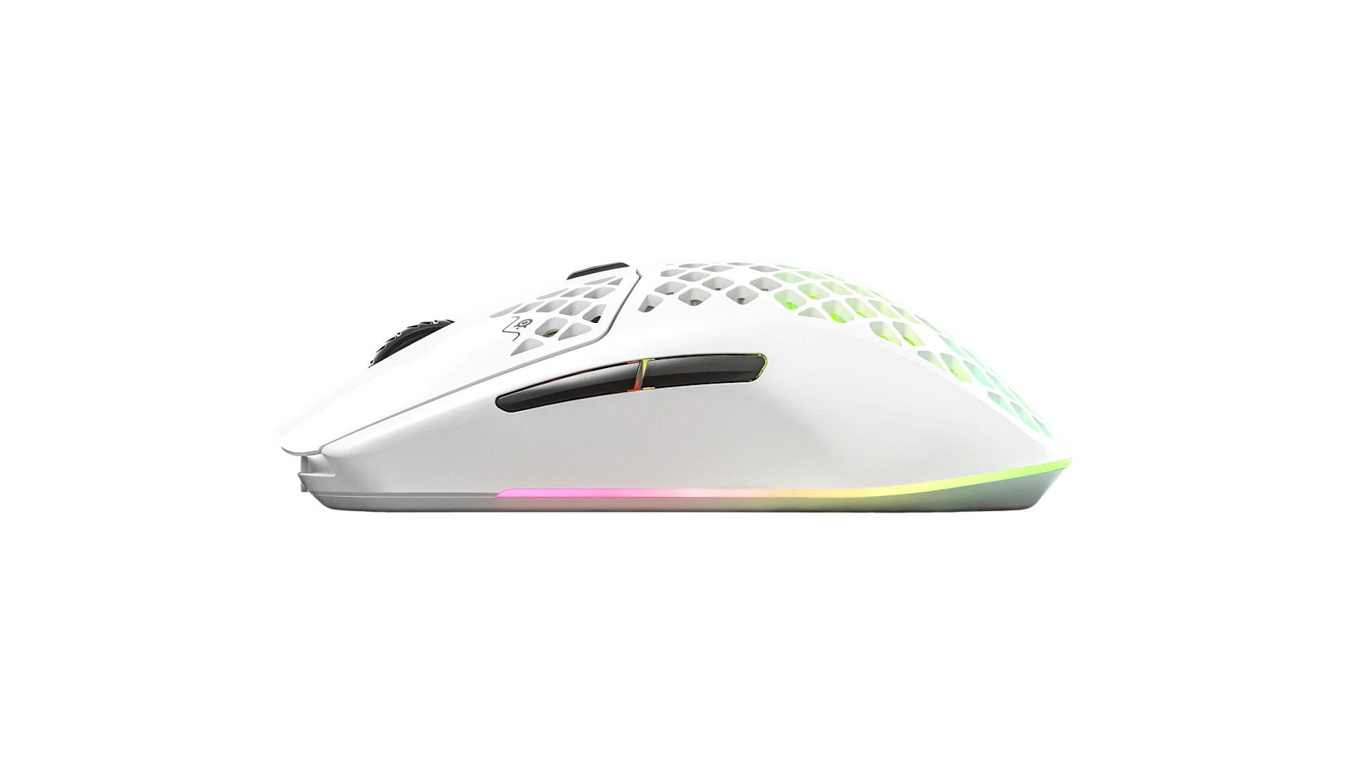SteelSeries Aerox 3 Wireless 2022 (Snow) TrueMove Air RGB Gaming Mouse 18000 DPI