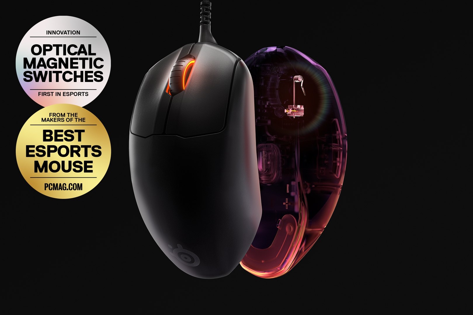 SteelSeries Prime Wired Optical Gaming Mouse