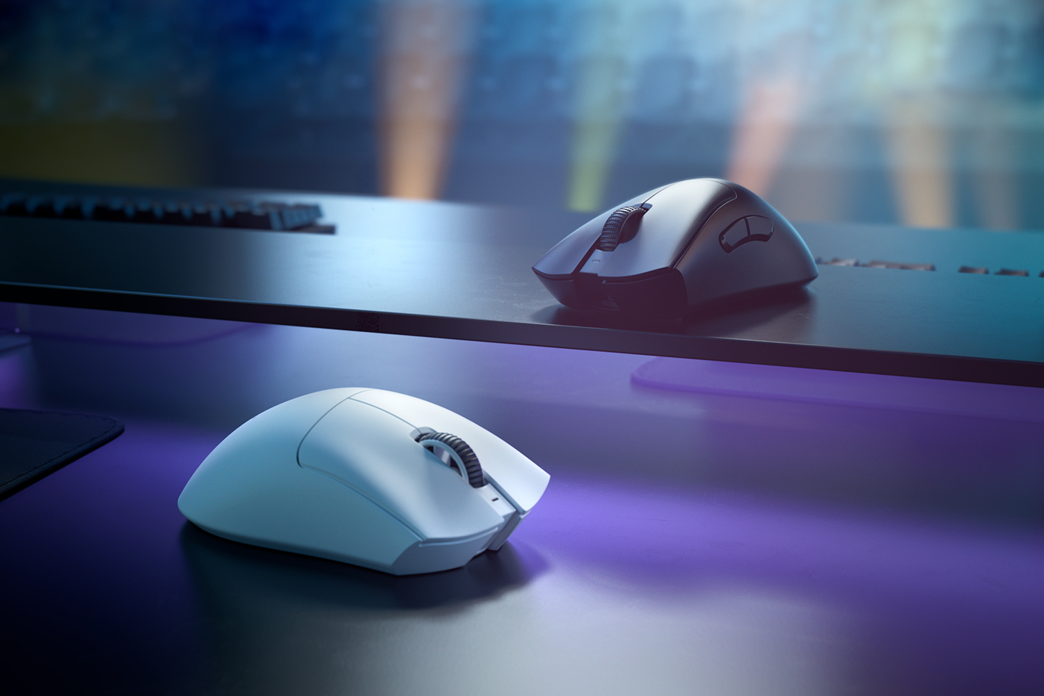Razer DeathAdder V3 Pro Wireless Gaming Mouse – 30K DPI, 64g, White
