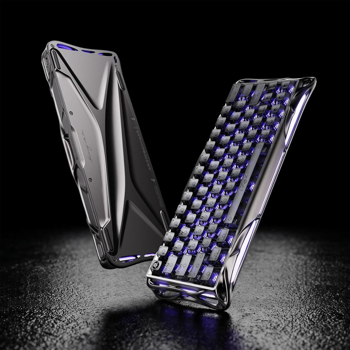 GravaStar Mercury V60 Pro 60% Hall Effect Magnetic Gaming Keyboard — Black, 8kHz Polling, Full Aluminum