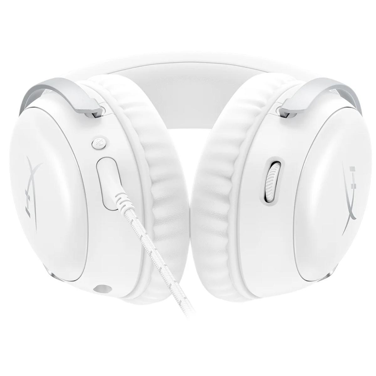 HyperX Cloud III Gaming Headset DTS:X Spatial Audio USB-C/USB-A/3.5mm White