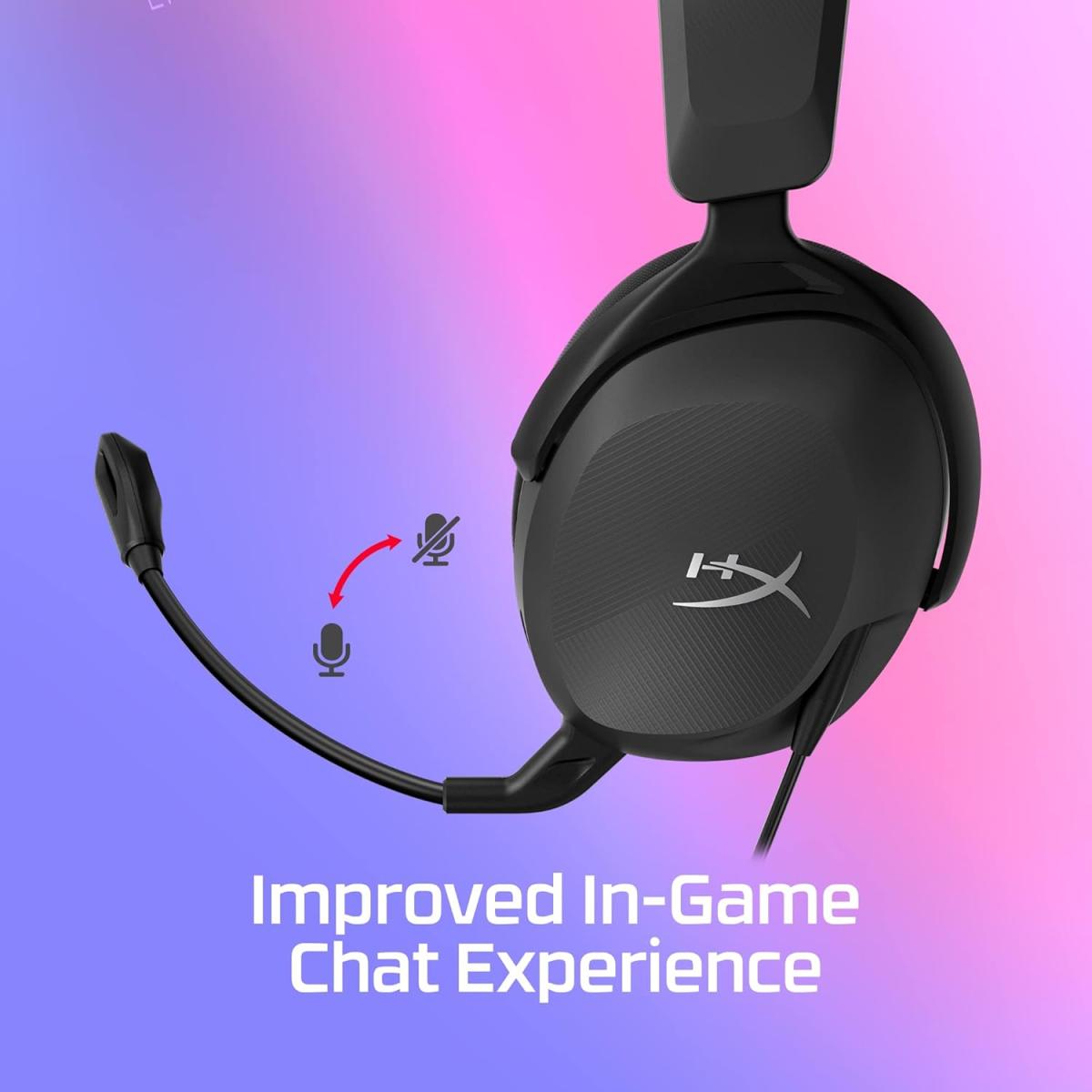 HyperX Cloud Stinger 2 Core PC Gaming Headset 40mm Drivers with DTS Headphone:X