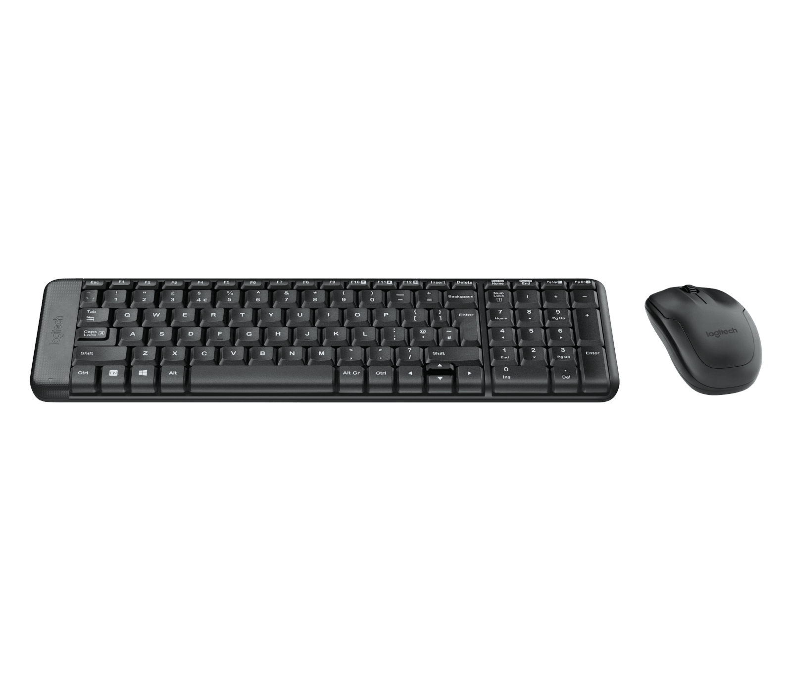 Logitech MK220 Compact 2.4 GHz Wireless Keyboard & Mouse Combo – Black