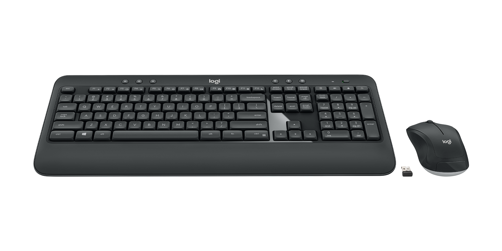 Logitech MK540 Advanced Wireless Keyboard and Mouse Combo, 2.4GHz