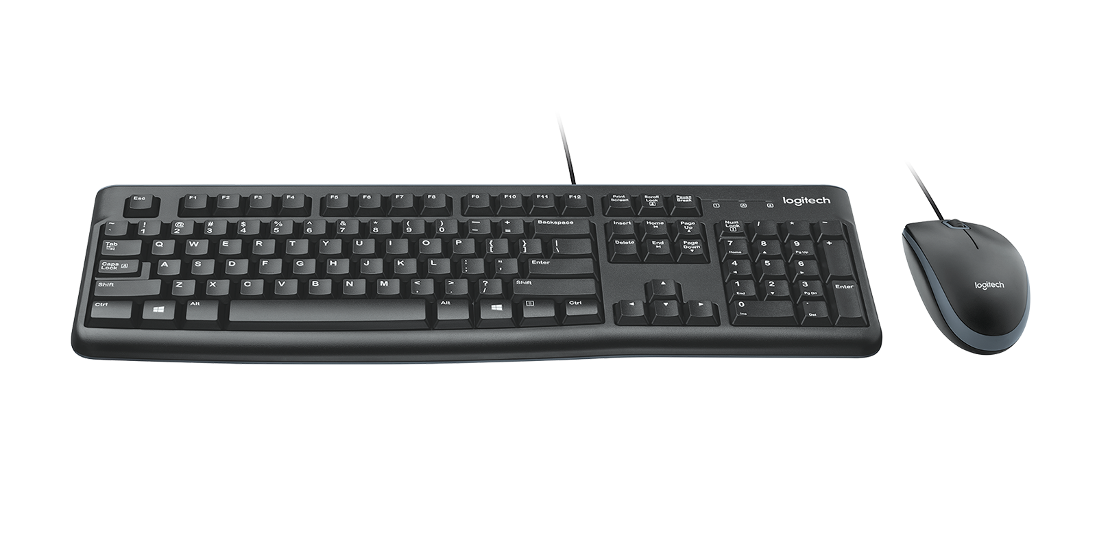 Logitech MK120 USB Wired Keyboard & Mouse Combo