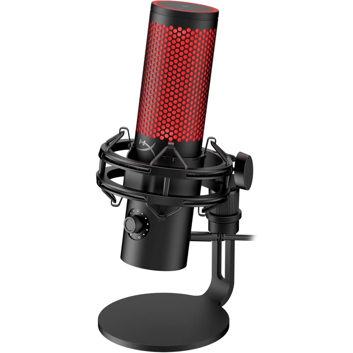 HyperX QuadCast 2 USB Studio Microphone with Hi-Res Audio