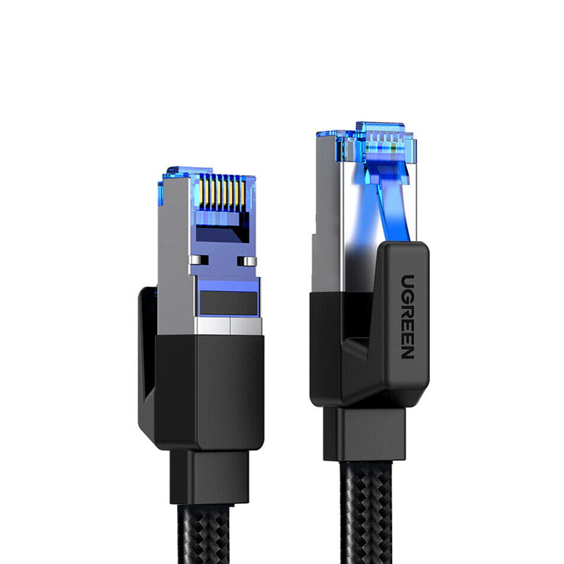 UGREEN NW153 CAT8 Pure Copper Braided Ethernet Cable 20m Black