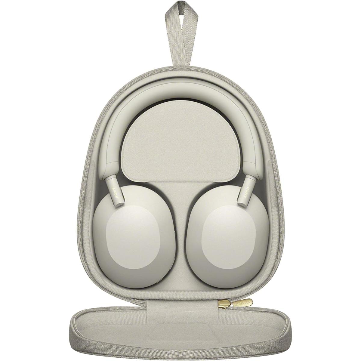 Sony WH-1000XM5 Wireless Noise Canceling Over-Ear Headphones - Silver