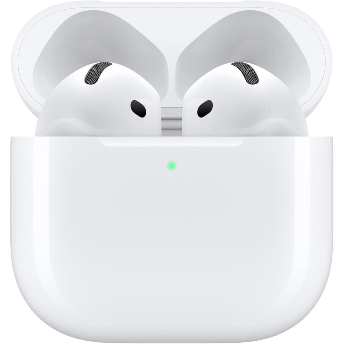 Apple AirPods 4 Wireless Earbuds with H2 Chip, USB-C Charging Case