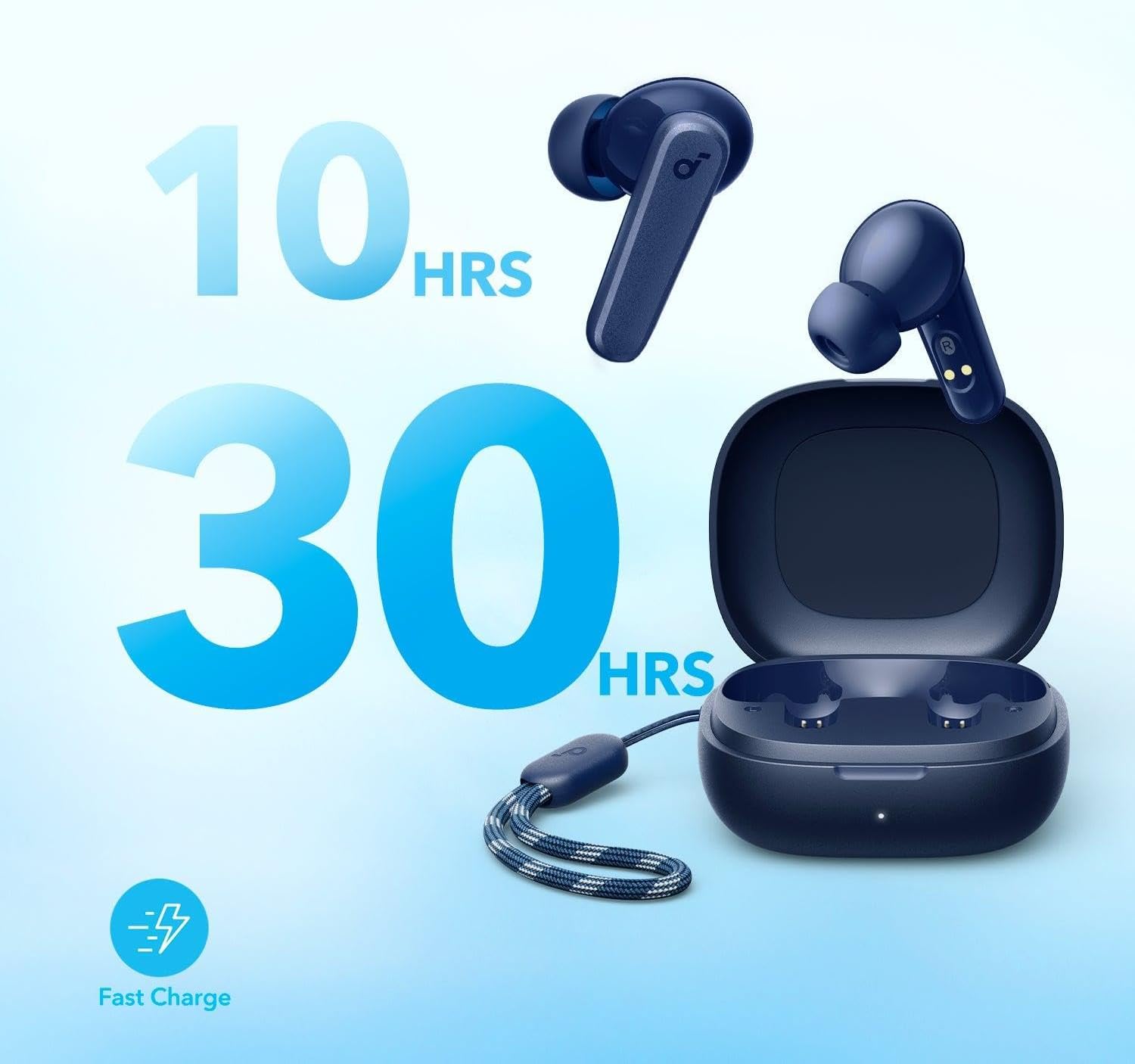 Soundcore R50i True Wireless Earbuds, Blue