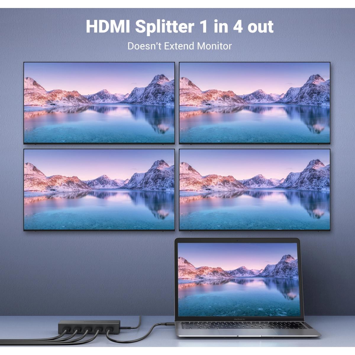 UGREEN CM570 HDMI 2.0 Splitter 1-in 4-out 4K 60Hz
