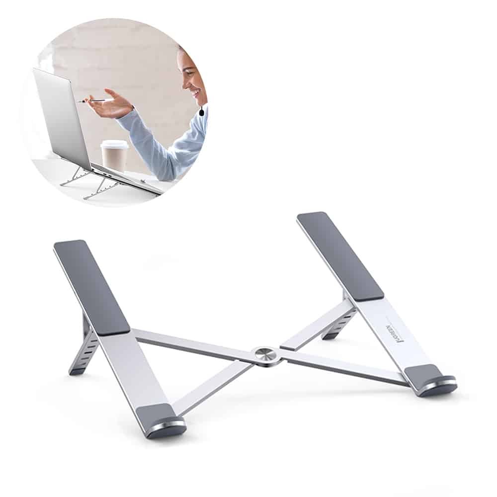UGREEN LP451 Foldable Aluminum Laptop Stand up to 17.3 inch (Silver)