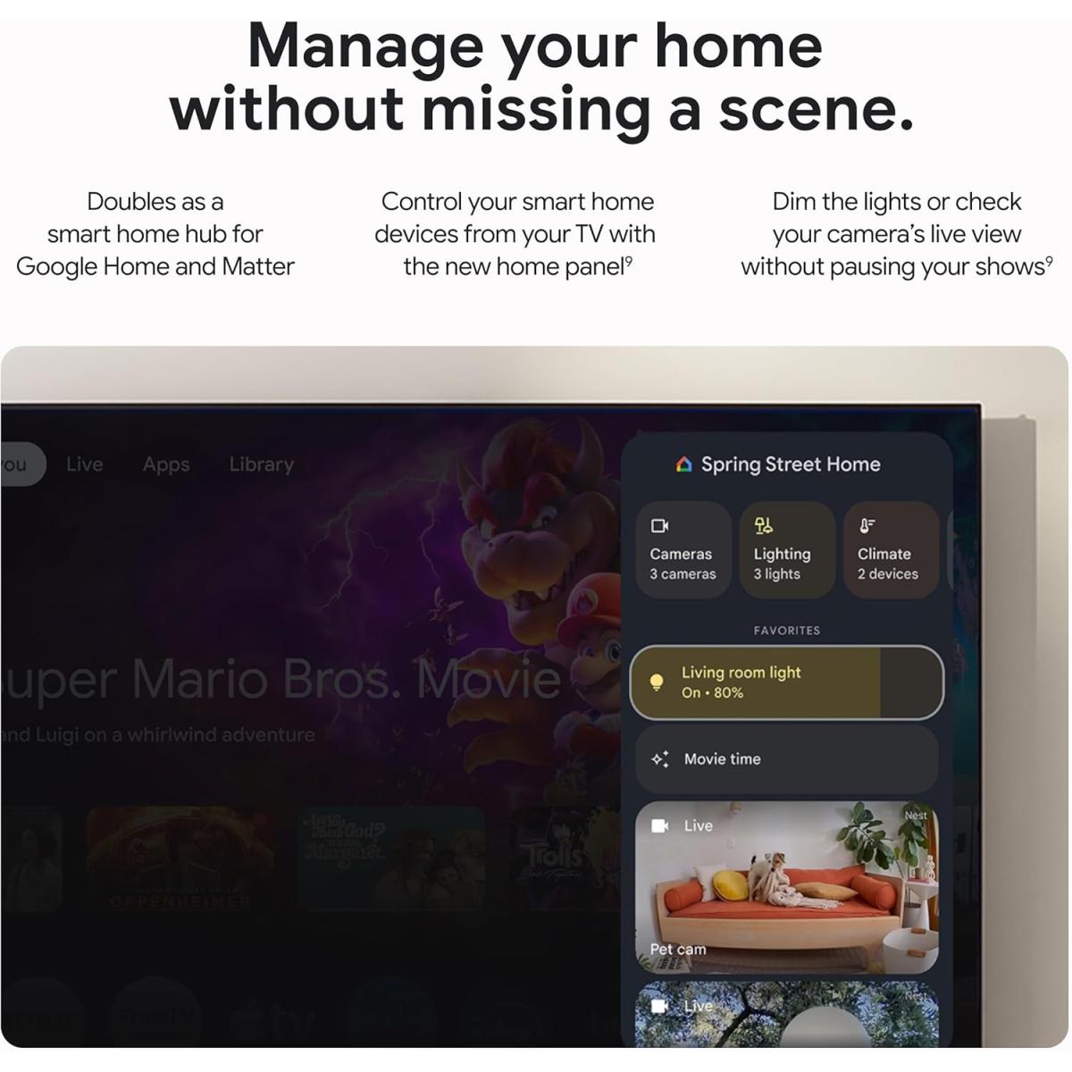 Google TV Streamer 4K 32 GB — Porcelain