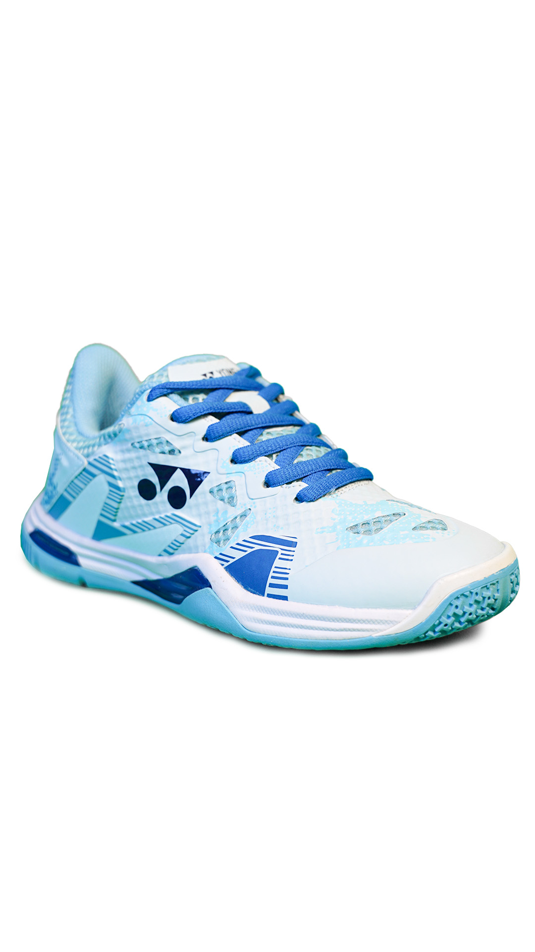 Yonex Power Cushion Badminton Shoes – White & Blue 2