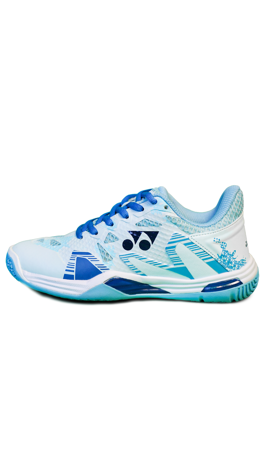 Yonex Power Cushion Badminton Shoes – White & Blue 3