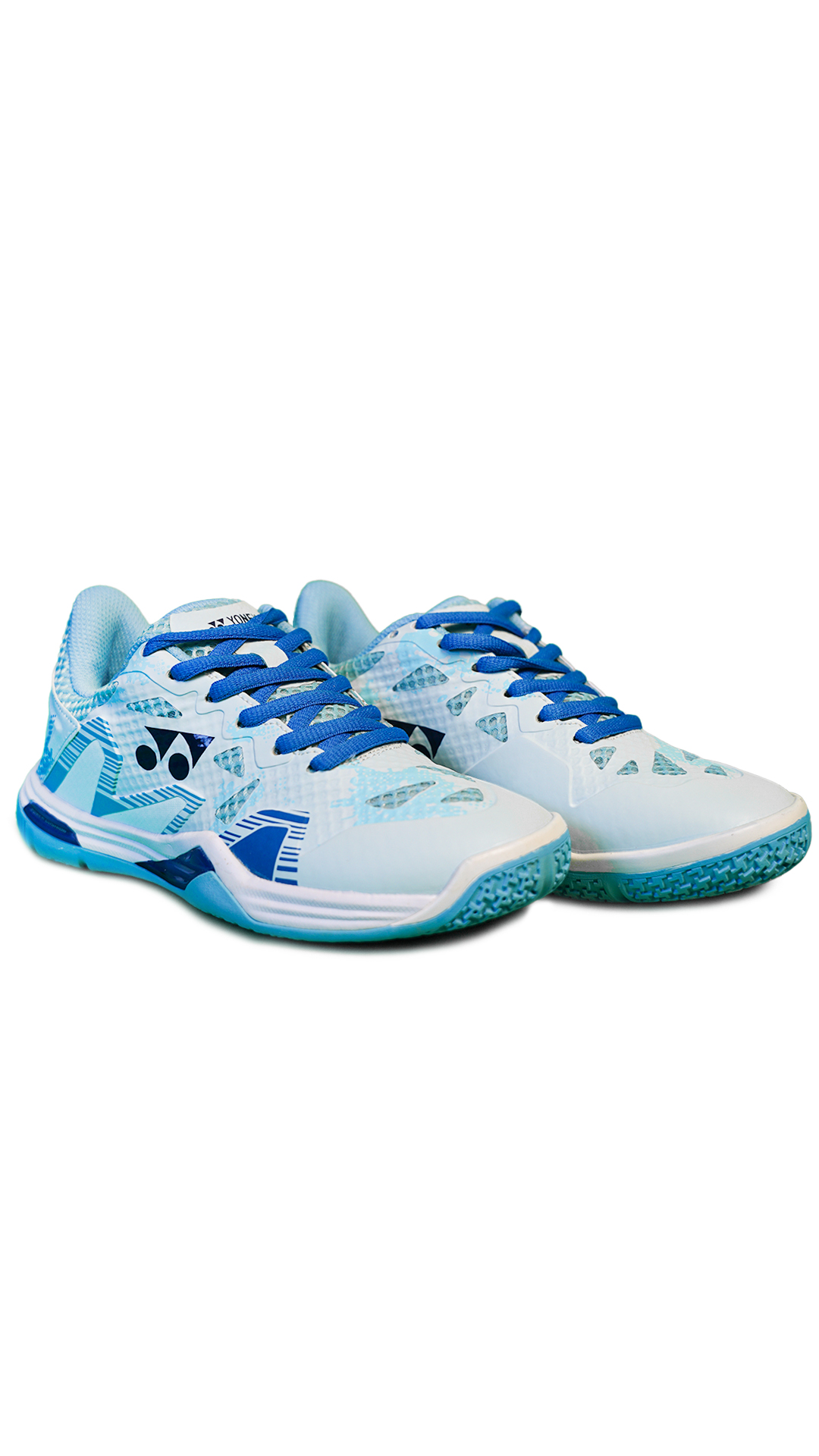 Yonex Power Cushion Badminton Shoes – White & Blue 4