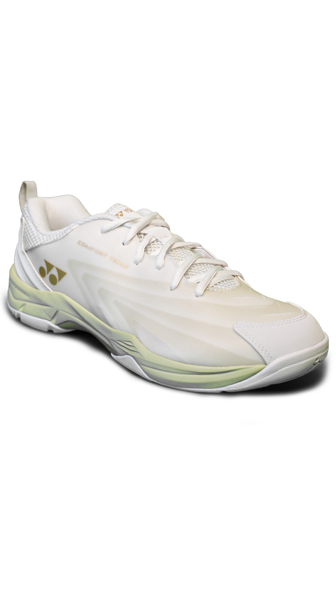 Yonex Comfort Team Badminton Shoes – White & Lime 3