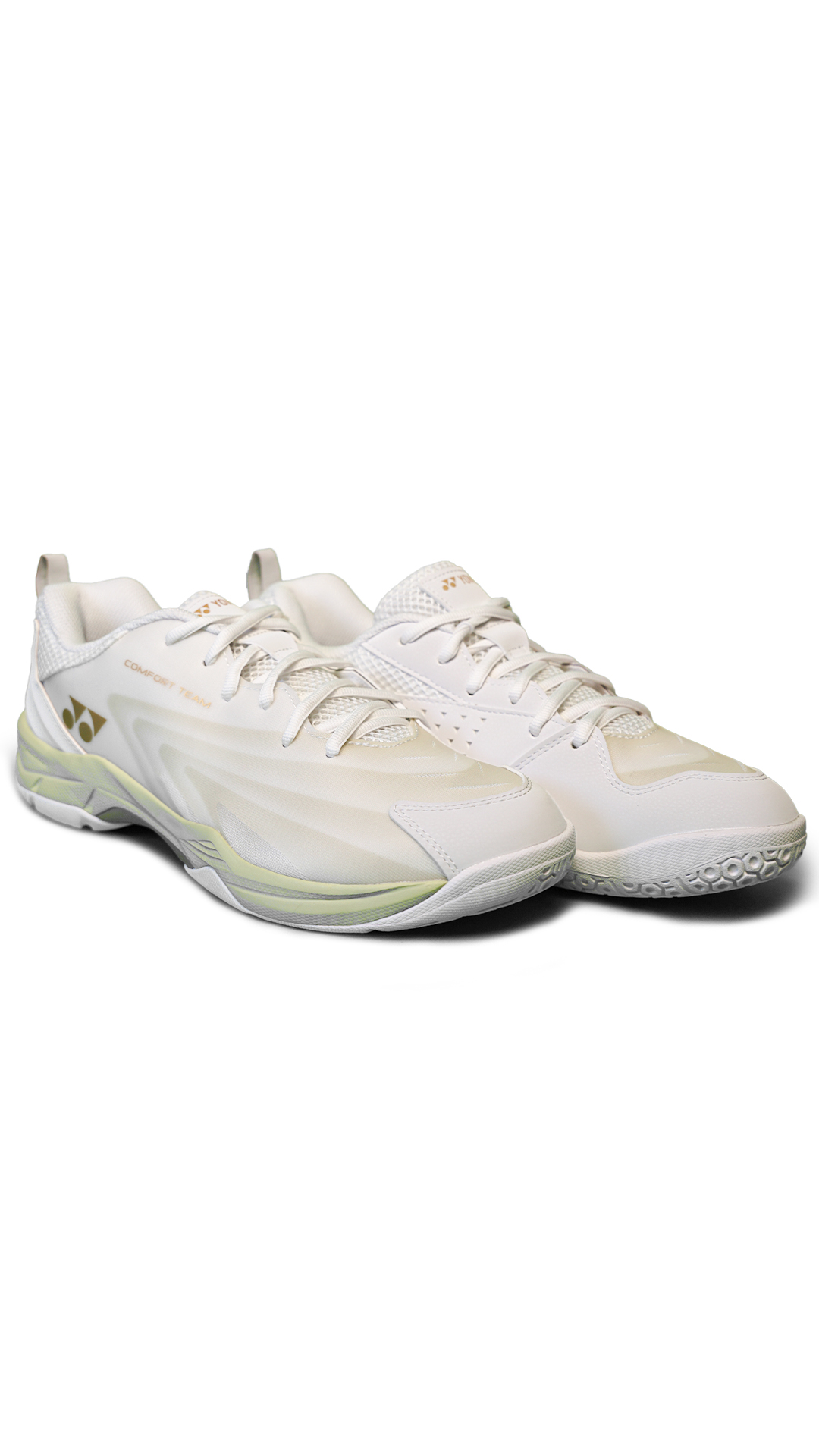 Yonex Comfort Team Badminton Shoes – White & Lime 4