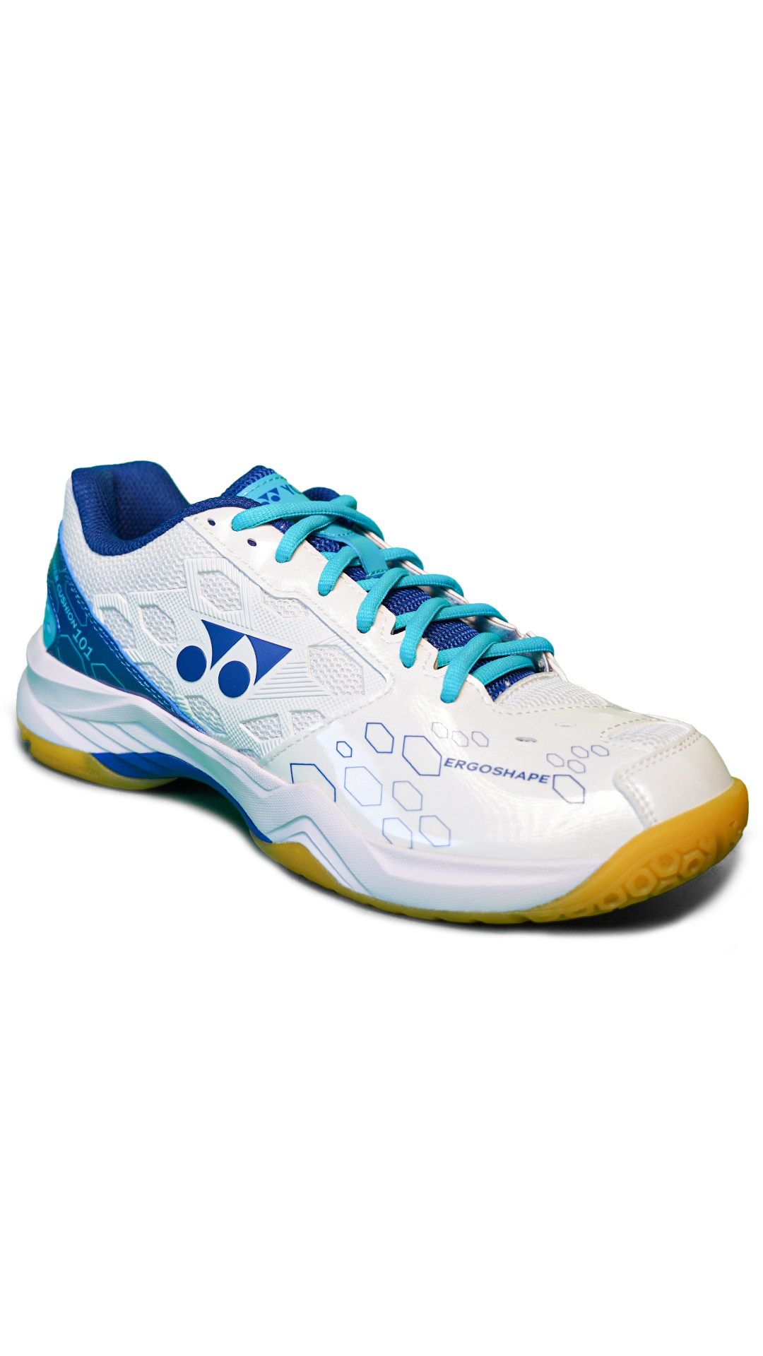 Yonex Comfort Team Badminton Shoes – Blue & White 2
