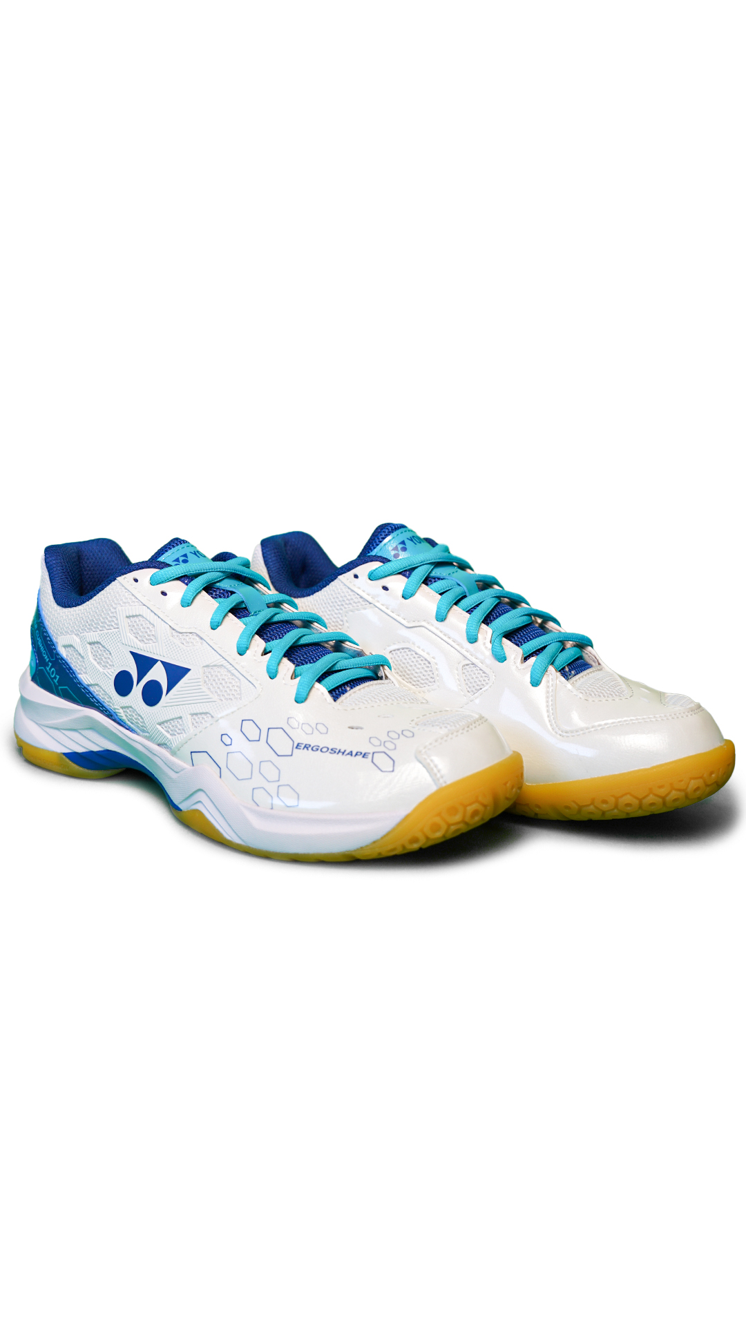 Yonex Comfort Team Badminton Shoes – Blue & White 4