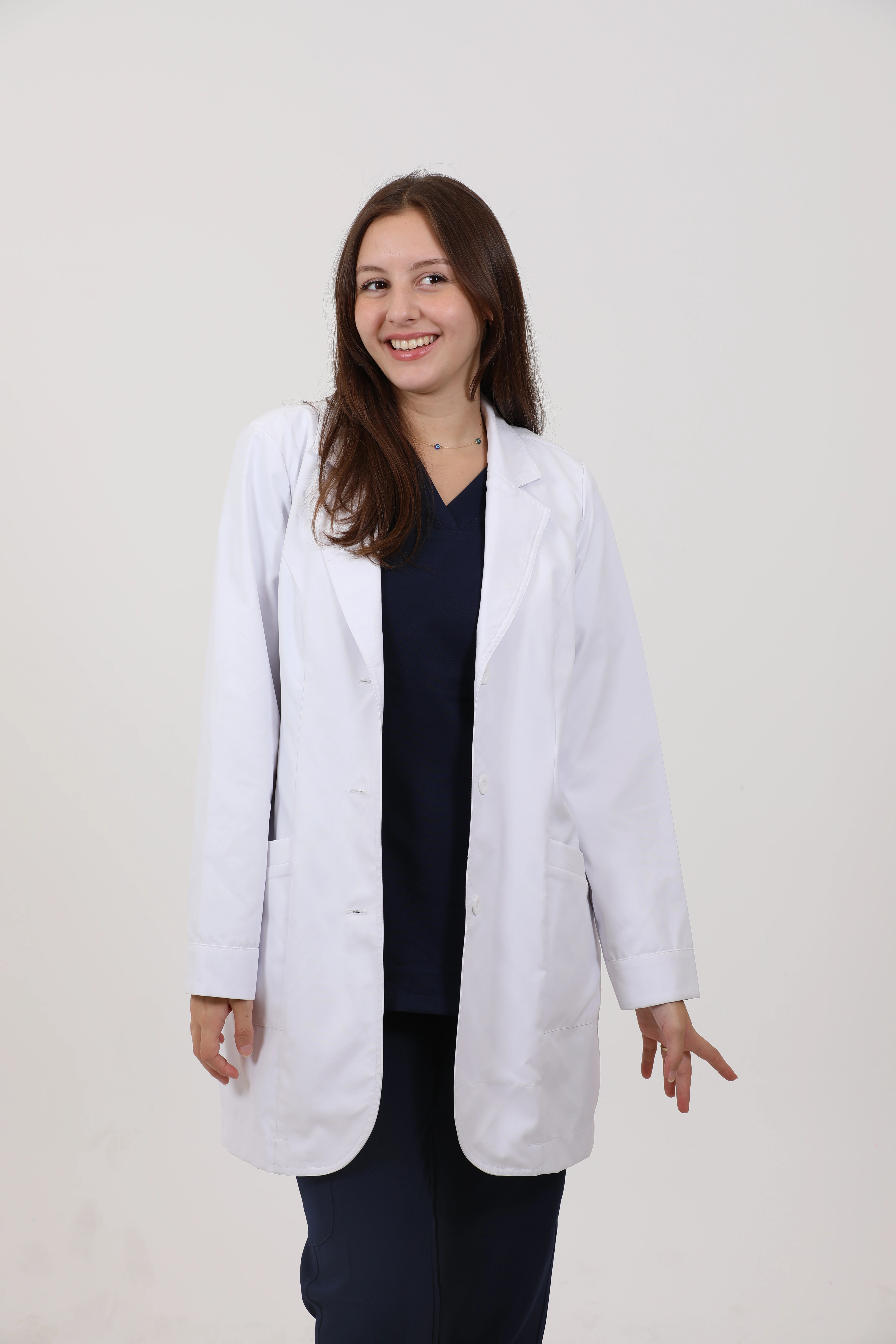 Women's  Feminine Lab Coat 4