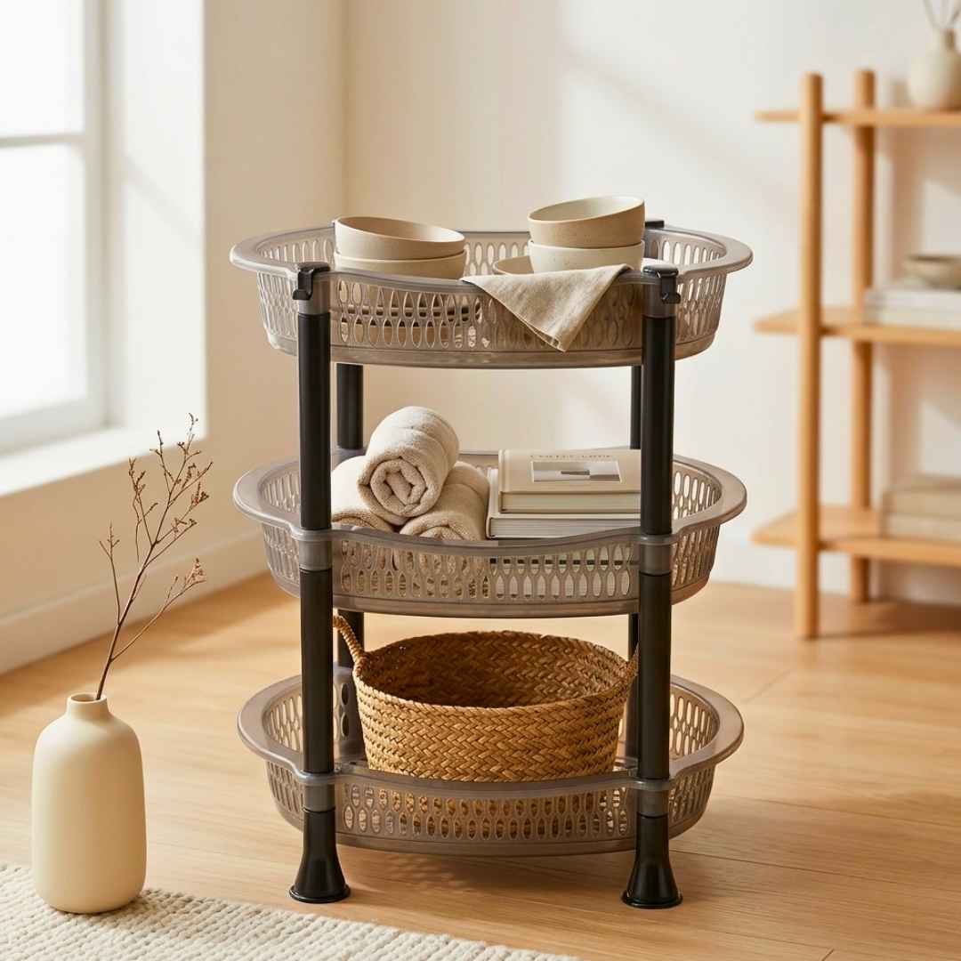 Oval Multi-Purpose Storage Rack 2