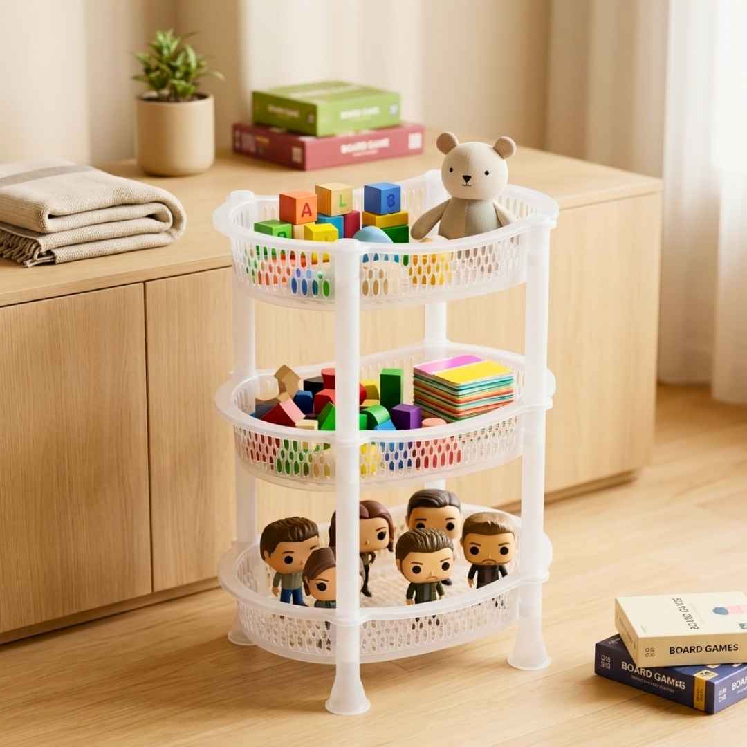 Oval Multi-Purpose Storage Rack 3
