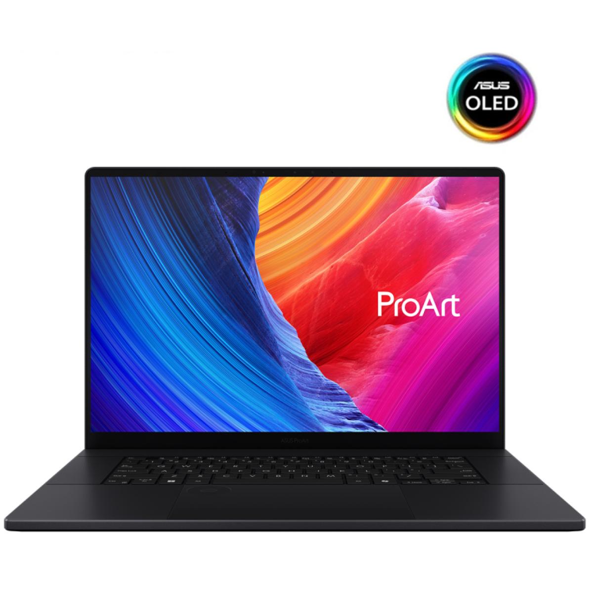 ASUS ProArt P16 16" 4K OLED Touch 60Hz, AMD Ryzen AI 9 HX 370, RTX 5070 8GB GDDR7, 64GB LPDDR5X, 2TB NVMe – Black