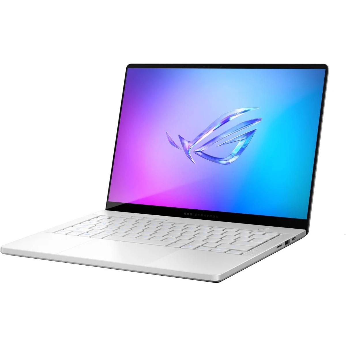 ASUS ROG Zephyrus G14 AMD Ryzen AI 9 465 14" 3K OLED RTX 5060 8GB 16GB LPDDR5X 1TB NVMe – Platinum White