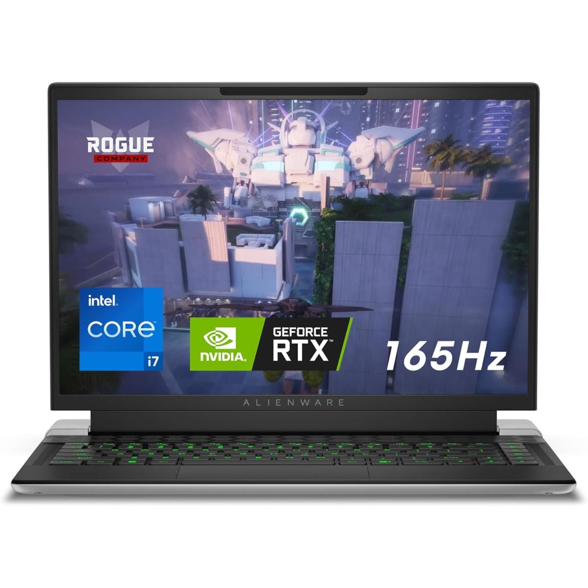 Dell Alienware X14 R2 Gaming Laptop, 14" QHD+ 165Hz IPS, Intel Core i7-13620H, Nvidia RTX 4050 6GB, 16GB DDR5, 512GB NVMe