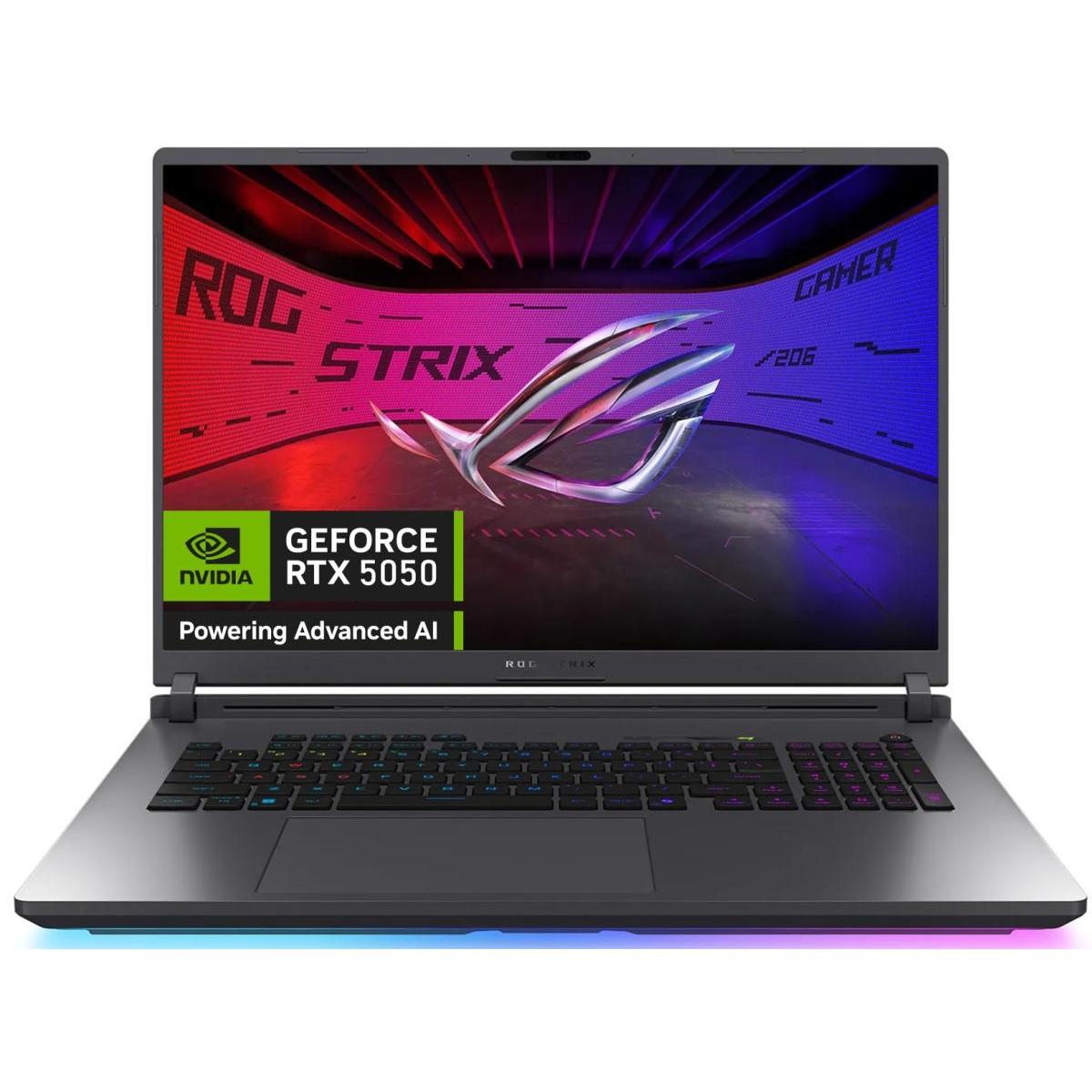 ASUS ROG Strix G18 18" FHD+ 144Hz IPS, Intel Core i7-14650HX, RTX 5050 8GB GDDR7, 16GB DDR5, 512GB NVMe Gen4 – Eclipse Gray