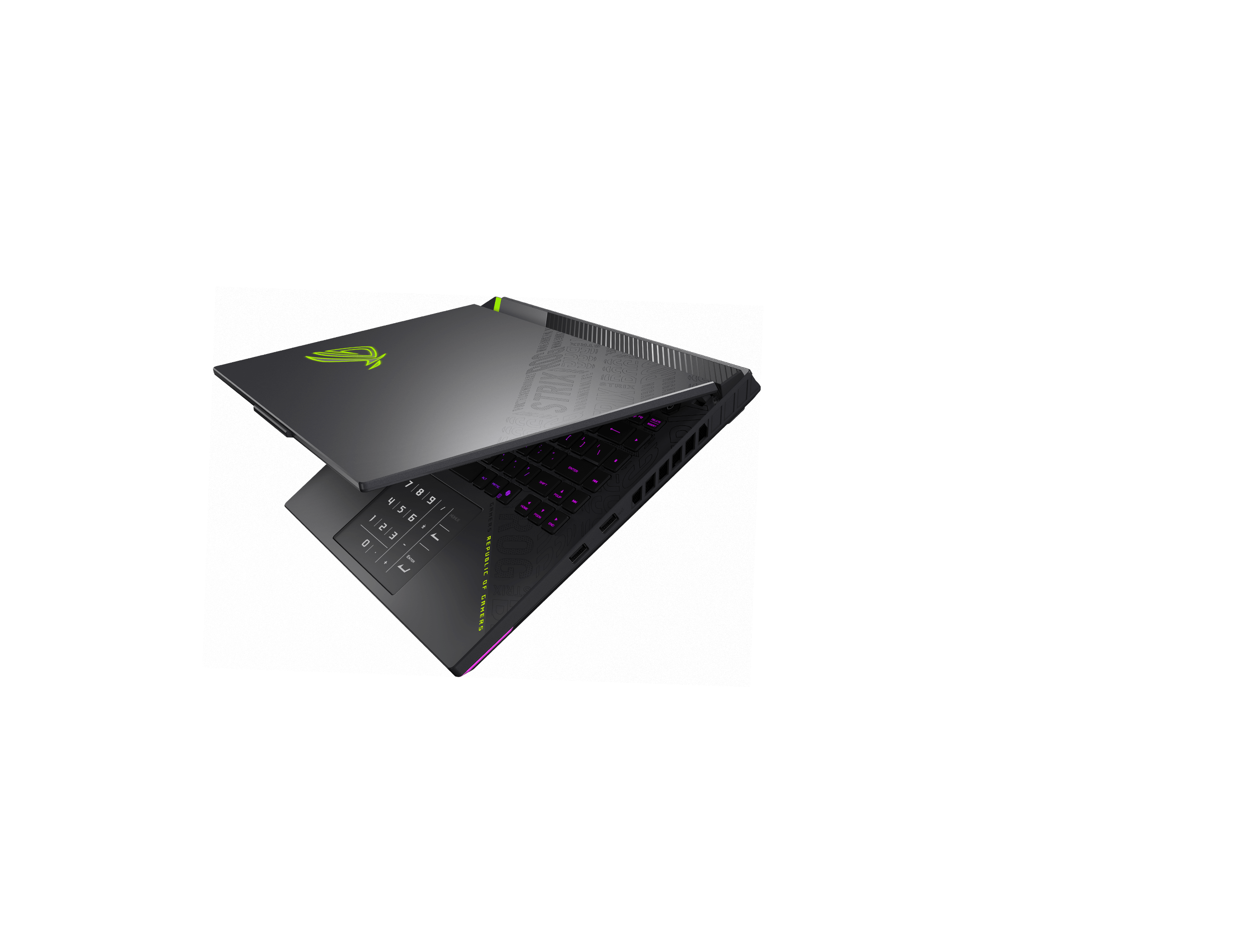 ASUS ROG Strix G16 G614 (2025) 16" 2.5K 240Hz Ryzen 9 9955HX3D RTX 5070 Ti 12GB 32GB DDR5 1TB – Volt Green