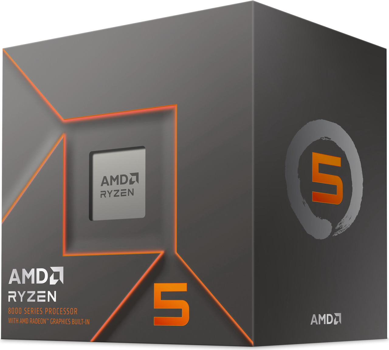 AMD Ryzen 5 8500G 6-Core AM5 Processor, Up to 5.0GHz, 16MB Cache (Tray)