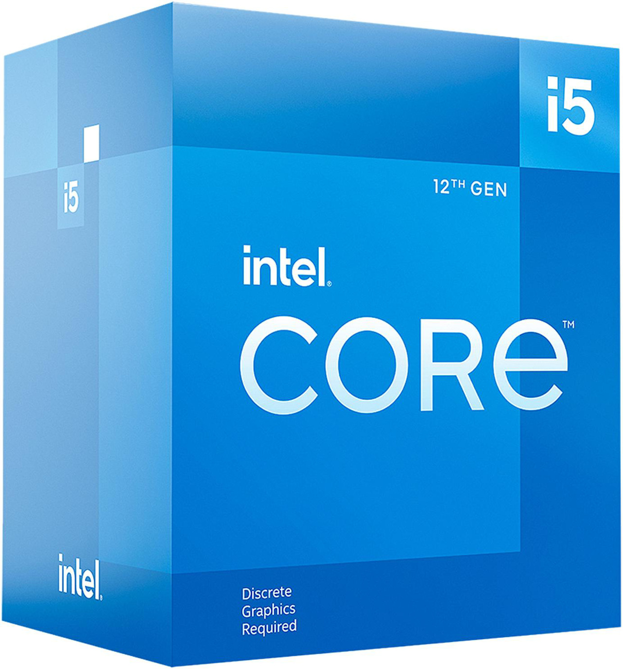 Intel Core i5-12400F 12th Gen LGA1700 Processor, 6 Cores, 12 Threads, Up to 4.4GHz (Tray)