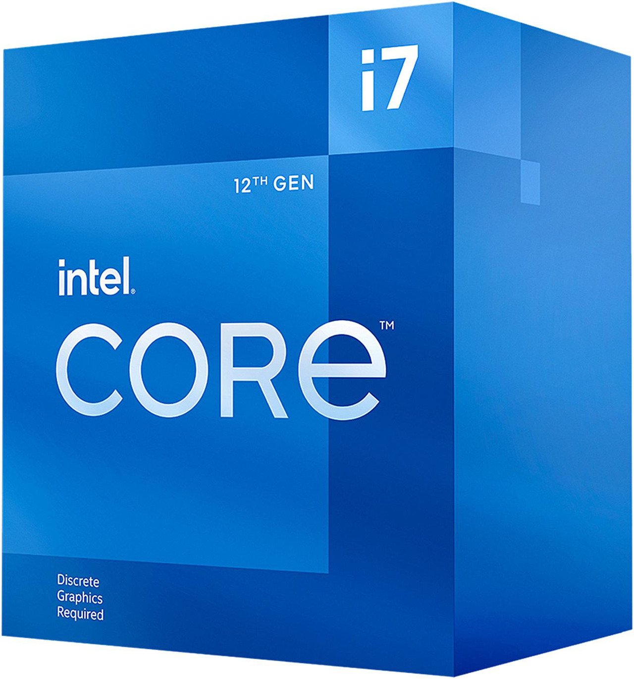 Intel Core i7-12700F 12th Gen LGA1700 Processor, 12 Cores, 20 Threads, 4.9 GHz Boost (Tray)
