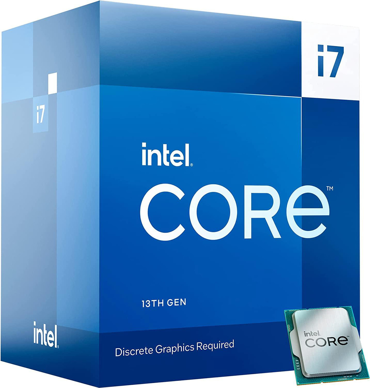 Intel Core i7-13700F 13th Gen LGA1700 Processor, 16 Cores, 24 Threads, Up to 5.2GHz (Tray)
