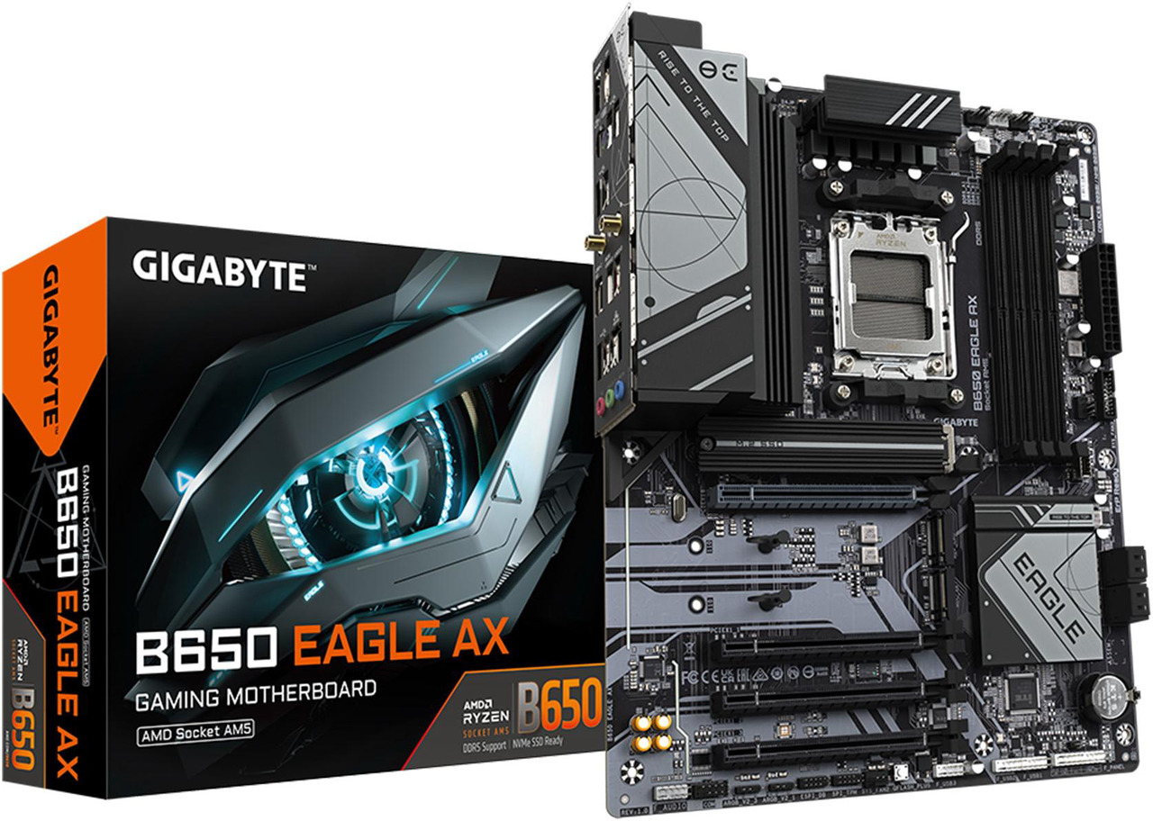 Gigabyte B650 Eagle AX AM5 DDR5 ATX Wi-Fi 6E Motherboard