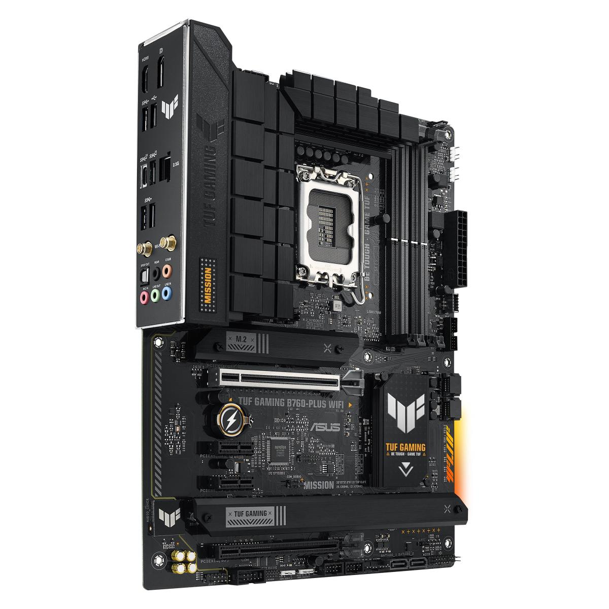 ASUS TUF GAMING B760-PLUS WIFI ATX Motherboard LGA1700 DDR5 Wi-Fi 6