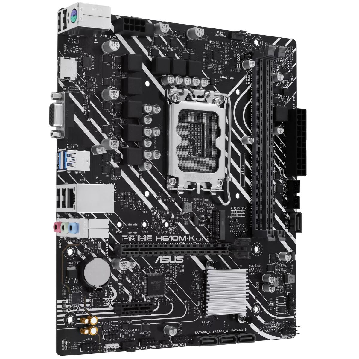 ASUS PRIME H610M-K DDR5 LGA1700 mATX Motherboard