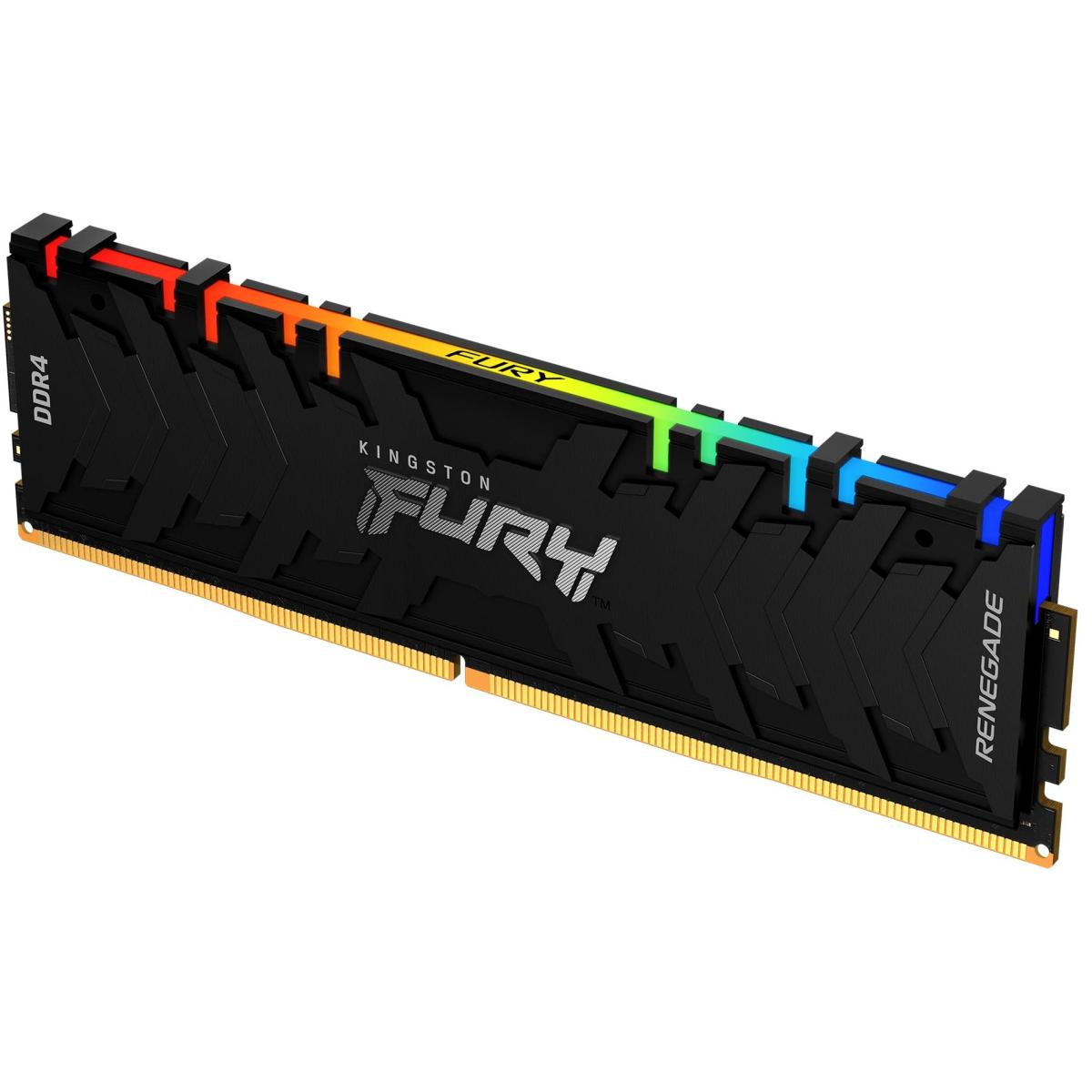 Kingston Fury Renegade RGB 8GB DDR4 4000MHz CL19 Desktop Memory