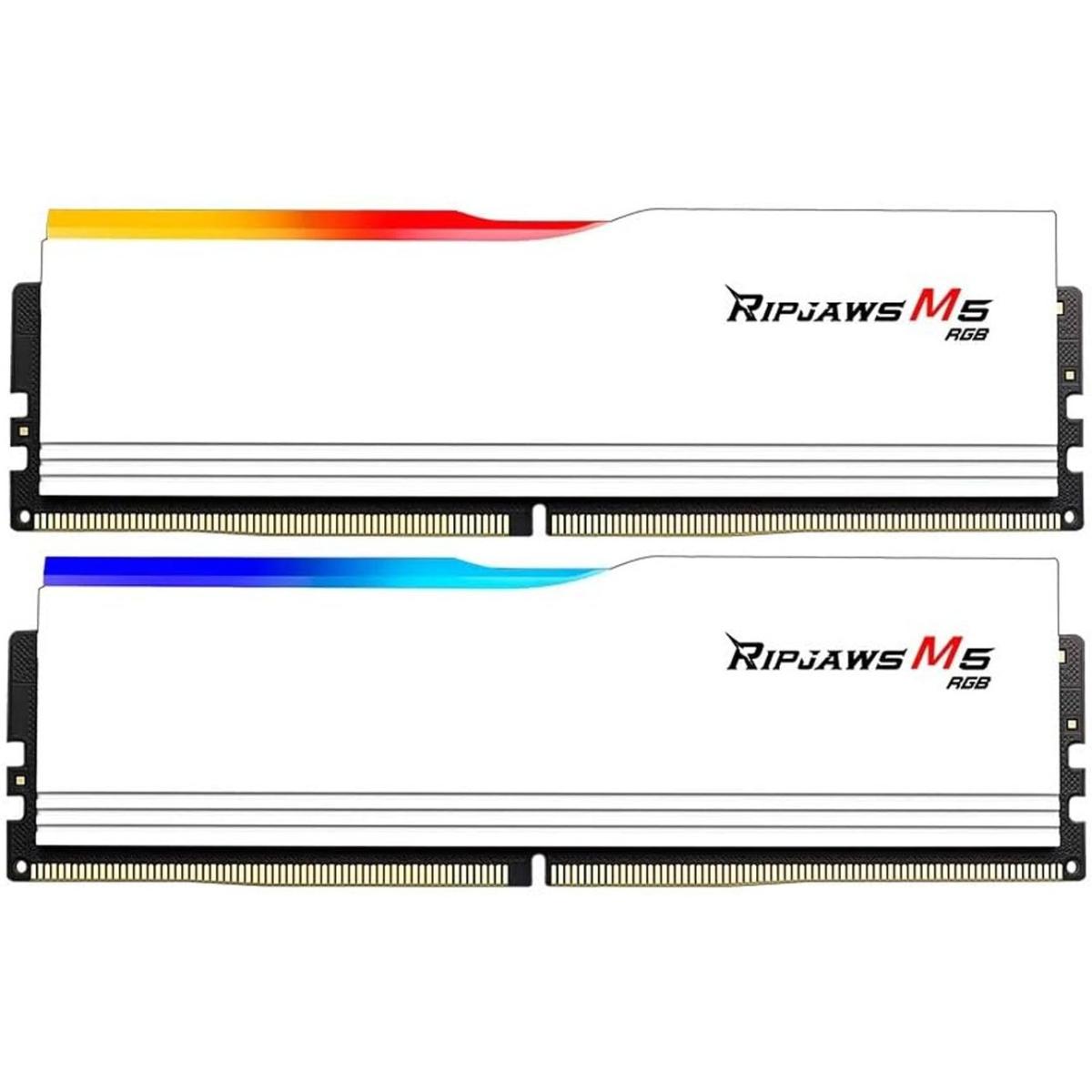G.Skill Ripjaws M5 RGB 32GB (2x16GB) DDR5 6000MT/s CL36 - White